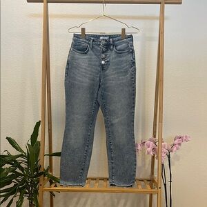 LC Lauren Conrad Blue High Rise Jeans